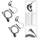 2 Fone de Ouvido Microfone Para Talkabout Motorola T38BR