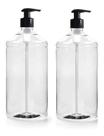 2 Frasco Multi-uso Vazio 1000ml Sabonete Liquido Shampoo. 2 Frasco Multi-uso Vazio 1000ml Sabonete Liquido Shampoo.