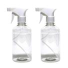 2 Frascos Borrifador Pulverizador 500ml Spray