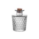 2 Frascos de Vidro 160ml Aberdeen com Rolha Para Difusor de Varetas e Decoração