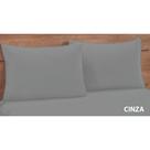 2 Fronhas Simples com Zíper 70cmx50cm Percal 200 Fios 100% Algodão 2 Fronhas Simples com Zíper 70cmx50cm Percal 200 Fios 100% Algodão