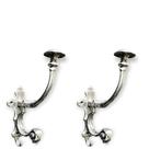2 Gancho clássico De Parede Cabides aluminio escovado 2 Gancho clássico De Parede Cabides aluminio escovado