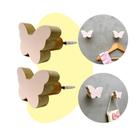 2 Ganchos parede borboleta infantil decoração baby 2Bobb15c