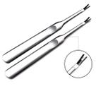 2 Garfos Inox Profissional Removedor Cutículas 12cm Manicure 2 Garfos Inox Profissional Removedor Cutículas 12cm Manicure