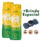 2 Gel Massageador Duro na Queda com Óleo de Copaíba + Mini Massageador Portátil USB