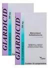 2 Giardicid 500 Mg Para Cães Gatos Giardia 10 Cp Cepav Kit