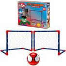 2 Golzinhos Futebol Infantil com Bola Macia Infantil Aranha