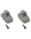 2 Grampos Suporte Quebra-sol Gol G5 G6 G7 Golf Polo Amarok