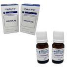 2 Hemostático Estanca Sangramentos Odonto Podologia Hemoliq Kit Maquira