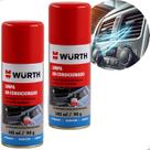 2 Higienizador De Ar Condicionado automotivo Wurth 145ml Seu Carro sem mal cheiro O Melhor Limpa Ar