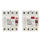 2 Interruptor 4 Polos Steck 100A Diferencial SDR4100003