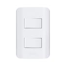 2 interruptor mdl sp 10a pl 4x2 branco linha canoa 2613 romazi