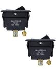 2 Interruptor Tecla Margirius Unipolar Liga/Desliga 15A 2 Interruptor Tecla Margirius Unipolar Liga/Desliga 15A
