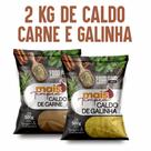2 kilo de cado 1 de galinha e 1 de carne