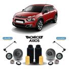 2 Kit Amortecedor Dianteiro Bieleta C4 Cactus 2018 19 20 21