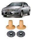 2 Kit Batente Calço Mola Traseira Novo Vectra 2009 2010 2011