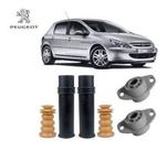 2 Kit Batente Coxim Amortecedor Traseiro Peugeot 307 2002 2003 2004