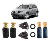 2 Kit Batente Coxim Dianteiro Traseiro Airtrek 2003 2004 05