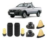 2 Kit Batente Coxim Dianteiro Traseiro Strada 2001 2002 2003
