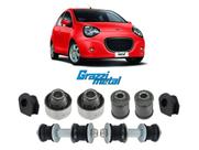 2 Kit Bucha Estabilizadora Bieleta Dianteira Geely Gc2 2015