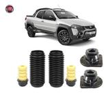 2 Kit Coxim Amortecedor Dianteiro Strada 2001 2002 2003 2004