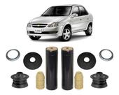 2 Kit Coxim Batente + Calço De Mola Traseiro Classic 2010 11