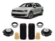 2 Kit Coxim Batente Coifa Dianteiro Jetta 2011 2012 2013 14