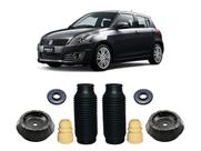 2 Kit Coxim Batente Coifa Dianteiro Suzuki Swift 2014 2015
