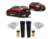 2 Kit Coxim Batente Coifa Traseiro Nivus 2020 2021 2022 2023