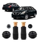 2 Kit Coxim Batente Dianteiro Versa 2011 2012 2013 2014 2015
