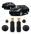 2 Kit Coxim Batente Dianteiro Versa 2011 2012 2013 2014 2015