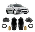 2 Kit Dianteiro Coxim Rolamento Batente Focus 2001 2002 2003