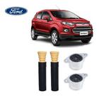 2 Kit Do Amortecedor Suspensão Traseira Coxim Batente Coifa Ford Nova Ecosport Freestyle 2013 / 2019 Pronta Entrega