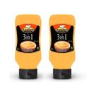 2 Kit Molho Lanchero 3 em 1 Sabor Especial e Gostoso 800g
