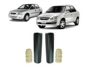2 Kit Parcial Batente Traseiro Chevrolet Classic 2003 A 2016