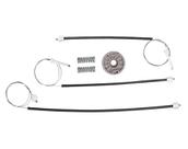 2 Kit Reparo Máq Vidro Elétrico Cruze Portas Dianteiras Código : RTX 0167