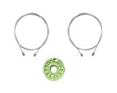 2 Kit Reparo Máq Vidro Elétrico Idea 4 Portas Dianteiras - Todos (ano 2006 em diante) Cód:RTX 0121