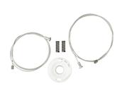 2 kit reparo maqui de vidro elétrico Golf novo portas traseiras cód 095