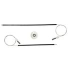 2 Kit Reparo Máquina de Vidro Elétrico Volkswagen Fox 2 portas. Cod.085