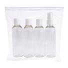 2 Kit Viagem 4 Frasco Spray Ft Shampoo Creme Sabonete 100ml 2 Kit Viagem 4 Frasco Spray Ft Shampoo Creme Sabonete 100ml