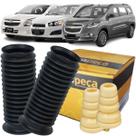 2 Kits Batente + Coifa Dianteira Chevrolet Cobalt Sonic Spin