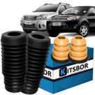 2 Kits Coifa + Batente Amortecedor Dianteiro Fiesta Ecosport