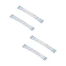 2 Kits de Cabos Flat Flex dos Botões Gatilho R1 R2 L1 L2 Compatíveis com Controle de PlayStation 5 Ps5 V2 BDM-020