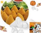 2 Kits De Formas Forminhas Modeladoras Molde Para Coxinha 3 Tamanhos Keita