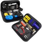 2 kits ferramentas reparo de relógios completos + estojos