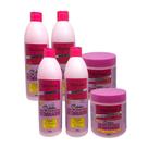 2 Kits Hidratação Cabelos Disciplinados e Desmaiados Com Colágeno Maycrene