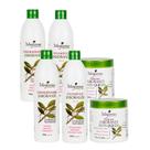 2 Kits Jaborandi Anticaspa e Antiqueda 6x500ml Maycrene 2 Kits Jaborandi Anticaspa e Antiqueda 6x500ml Maycrene