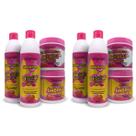 2 Kits Morango e Framboesa Hidratante com Gelatina Modeladora Capilar - 8 Produtos 2 Kits Morango e Framboesa Hidratante com Gelatina Modeladora Capilar - 8 Produtos