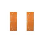 2 Kits Porta de Madeira Decorada 215x65cm com Batente de Aço 06cm Gaúcha