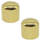 2 Knob metal encaixe dourado GUITARRA BAIXO DOLPHIN